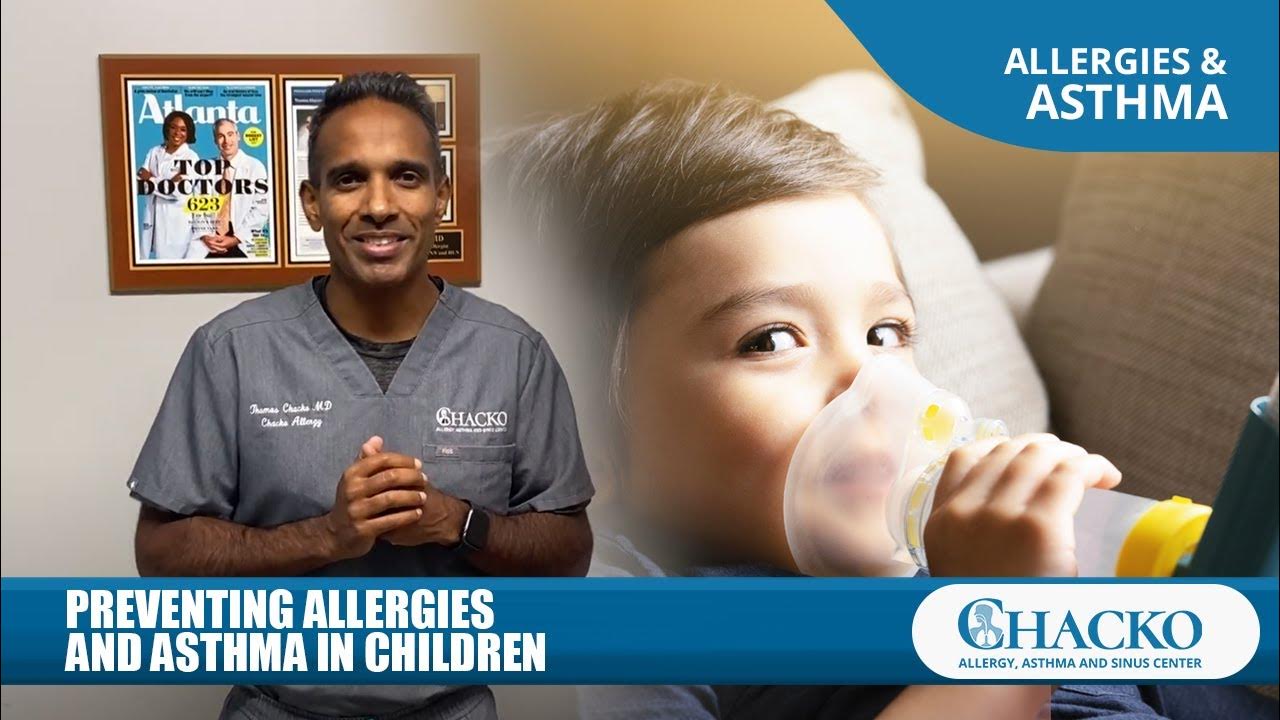 Preventing Allergies and Asthma in Children [Chacko Allergy] YouTube