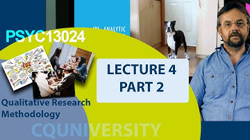 CQU PSYC13024 Lecture 4 Part 2