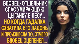 Вдовец-отшельник спас цыганку в лесу. Но когда гадалка схватила его ладонь и произнесла...