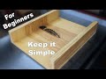 Simple Table Saw Crosscut Sled for Beginners