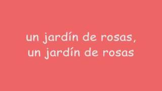 Jardin de rosas (karaoke grupo Rojo) chords