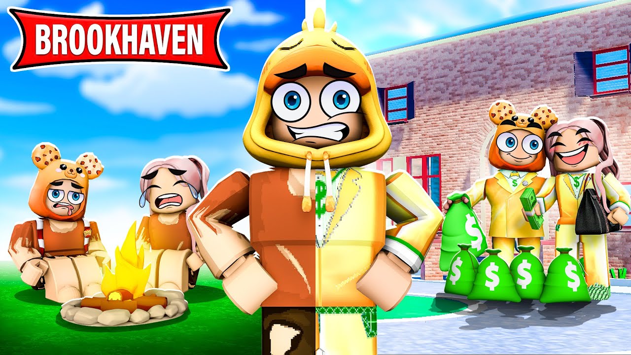 Van ARM Naar RIJK In Brookhaven In Roblox!