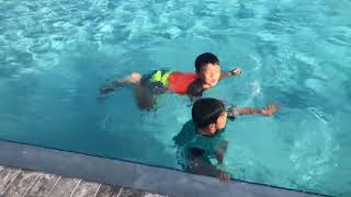 Ryan Pretend Play Swimming Underwater Pool Adventure