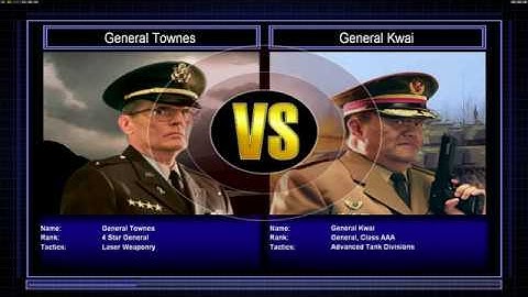 Laser VS Tank (Hard) - C&C Zero Hour Speedrun