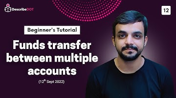 Transfer funds between multiple Accounts through Polkadot JS Apps (Wallet) In Hindi | Describe Dot