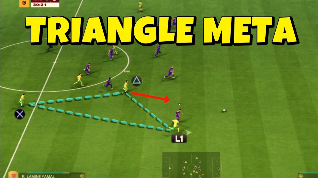 Triangle Passing Is BROKEN in FC26 | The Meta Run Pattern Pros Abuse ...