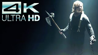 Daryl Vs Variant Walkers - 4K Ultra HD - The Walking Dead: Daryl Dixon - Full Fight