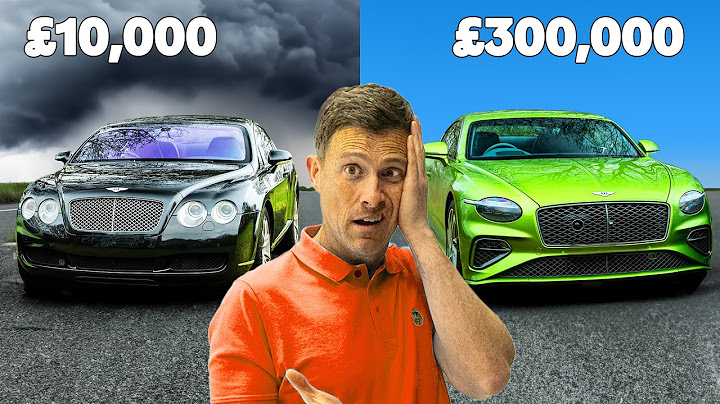 £300k vs £10k BENTLEY REVIEW