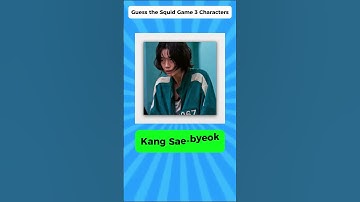 🎥 Waiting for Squid Game 3 Trailer Characters Quiz 🤔 #shorts #quiz