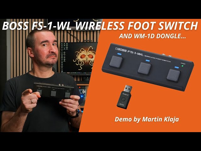 ローランド Wireless Foot switch BOSS FS-1-WL