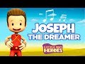 Joseph the dreamer  christian songs for kids  little big heroes