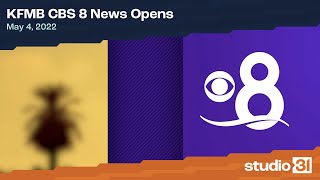 Kfmb Cbs 8 News Opens, 542022