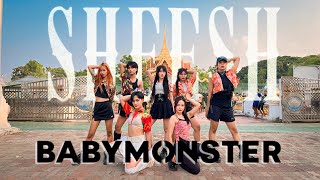 [KPOP IN PUBLIC | ONE TAKE] BABYMONSTER-“SHEESH“ Dance Cover By ONMONTAME 💦Songkran💦 🇹🇭