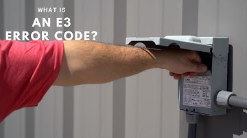 E3 Error Code (EH 03 4th GEN) - MRCOOL DIY Ductless Mini Split