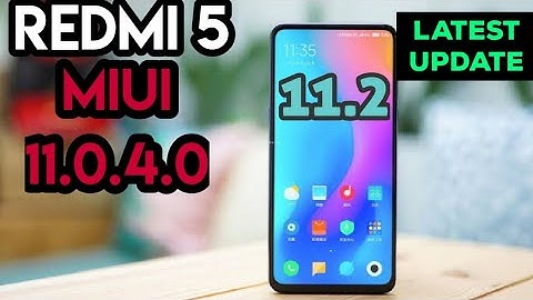 Xiaomi MIUI 11.0.4.0 Rom for Redmi 5 ROSY | Redmi 5 MIUI v11.0.4.0 Install STABLE | VOLTE | OREO