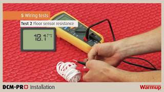 Warmup DCM PRO installation procedure