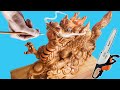 Dragon Wood Carving  - make Wood Dragon from Chainsaw