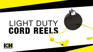 Retractable Cord Reel, RTA Series, Heavy Duty Industrial