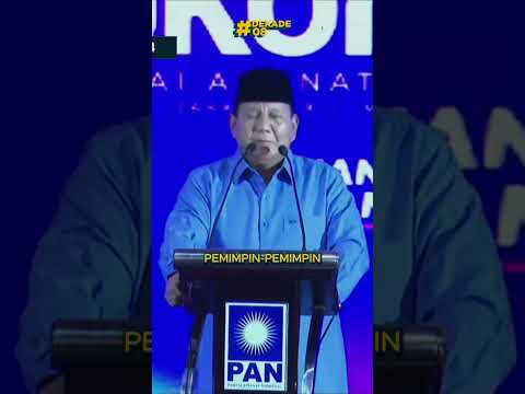 FILOSOFI KESETIAAN DARI PRABOWO