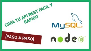   API REST  NODEJS, EXPRESS y MYSQL  (2021) #2 | Conectar nodejs con mysql (BUENAS PRACTICAS)
