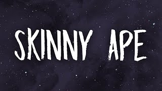 Video thumbnail of "Gorillaz - Skinny Ape (Lyrics)"