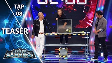 Trí Lực Sánh Đôi Tập 8 - TEASER | Minh Xù - Baggio ngồi không xem Ái Phương - Miko Lan Trinh chơi