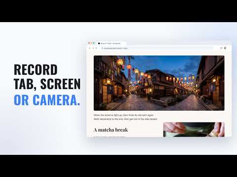 FastCapture: Screenshot, Screen Recorder & Annotation Extension for Chrome and Edge