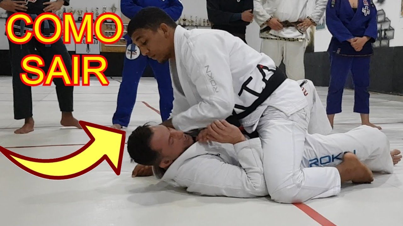 4 SAÍDAS DA MONTADA JIU JITSU FEU BJJ