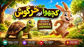کچھوا اور خرگوش | The Tortoise and the Hare | Urdu Moral Story