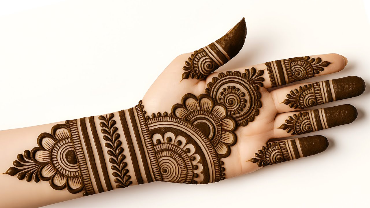 New stylish arabic mehndi design | front hand mehndi design | mehndi ka design | mehandi | mehndi