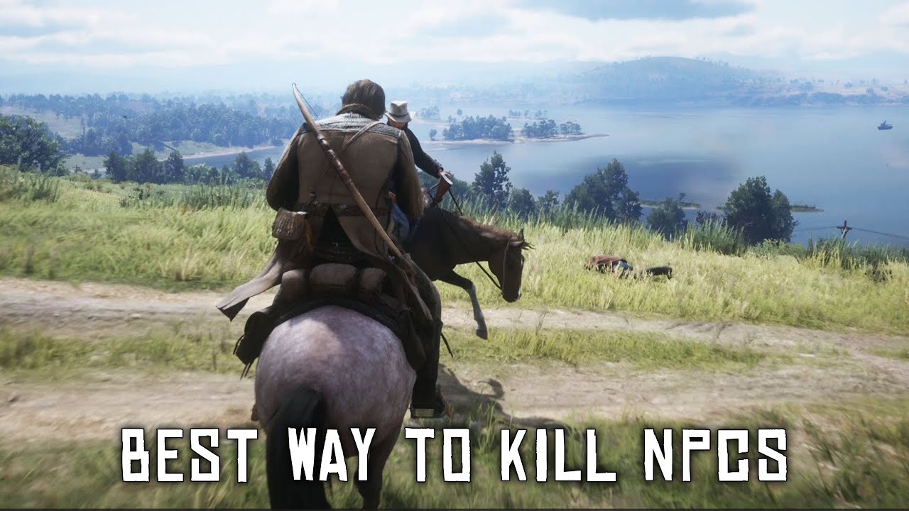 This Is By Far The Best Way To Kill NPCs RDR2 YouTube