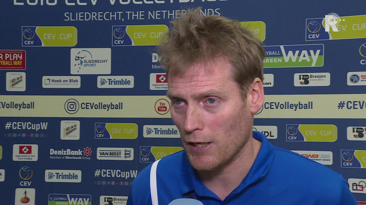 Beelden Sliedrecht Sport Béziers en een interview met coach Matt van