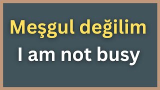 Learn Turkish - 400 Phrases For Beginners in Turkish - Turkish