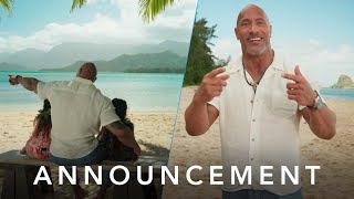 Live-Action Moana - Official Announcement | The Rock