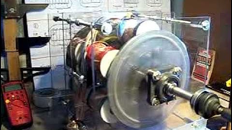 INFINITE EFFICIENCY 12 COIL Axial Flux ReGenX PROTOTYPE TEST #1