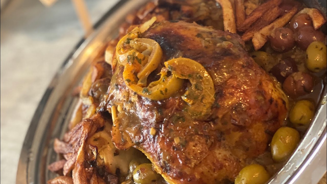 Poulet aux olives à la marocaine recette cookeo
