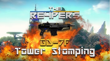 GD-7F Tower Stomping [Planetside 2 Gameplay uncut]