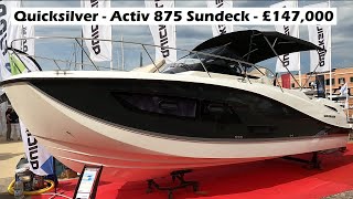 Quicksilver  Activ 875 Sundeck  £147,000