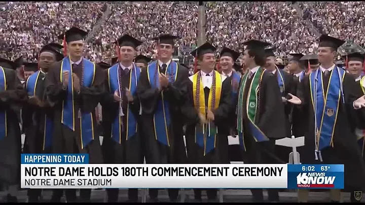 University of Notre Dame holds 2025 commencement ceremony