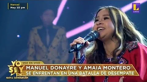 MILAGROS CHOTA YO SOY AMAIA MONTERO CANTA "CUNTAME...