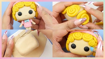 🎨CRAFTS🎨 Making A Custom Vintage Polly Pocket Funko Pop From The 