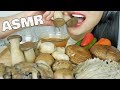Asmr satisfying crunch mushrooms eating sounds no talking  sasasmr