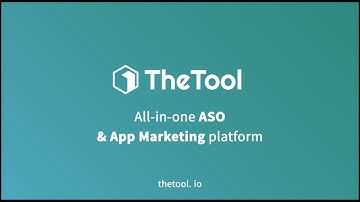 Crash Course 4 - ASO Score / Audit - TheTool ASO (App Store Optimization) Tool
