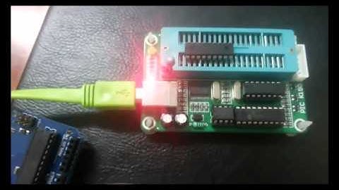 programming pic 16f84a for led blink part 2