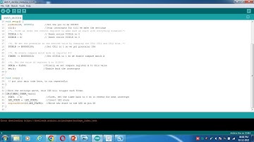 Video 64: Arduino Timer Interrupts (C Programming Application) 2023 #arduino #interrupts #timer