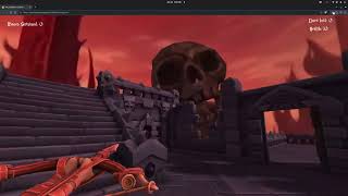 3D Wave Survival Demo #PlayCanvas #webgames