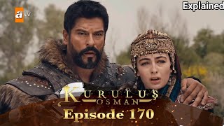 Kurulus Osman Season 5 Episode 170 in Urdu, Hindi Explained By Shad Official l