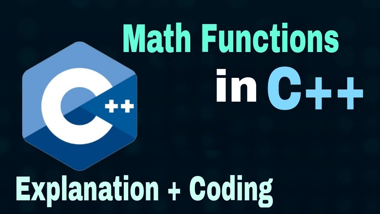 C++ Useful Math Functions - YouTube
