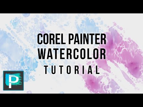 Corel Painter Watercolor Tutorial (Painter 2021)