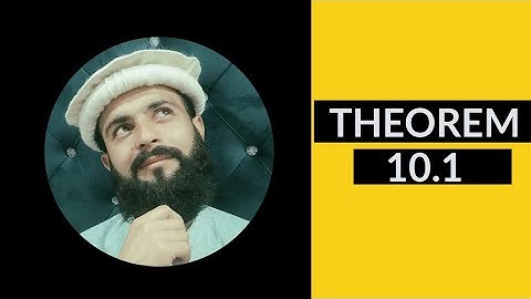 9th Math KPK Pashto Lectures | Theorem 10.1 by Basit Ali